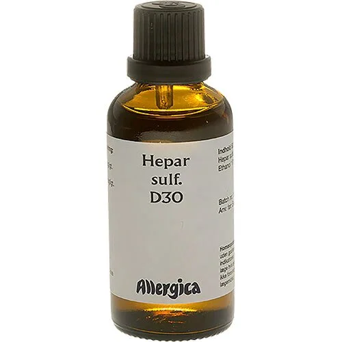 Hepar sulf. D30 - 50 ml.