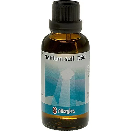 Natrium sulf. D30 Cellesalt 10 - 50 ml.