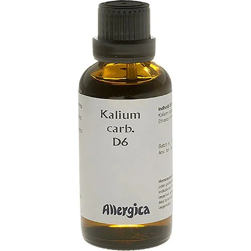 Kalium carb. D6 - 50 ml.