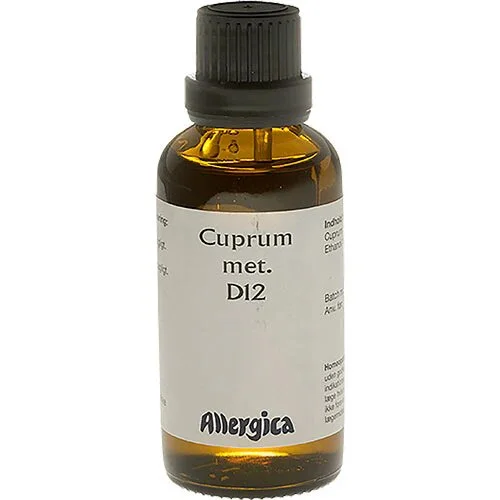 Cuprum met. D12 - 50 ml.