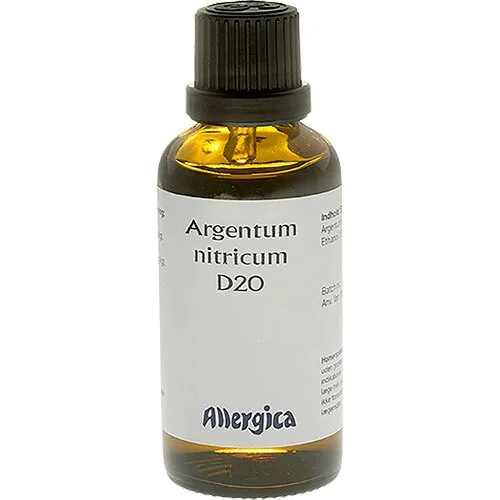 Argentum nitricum D20 - 50 ml.