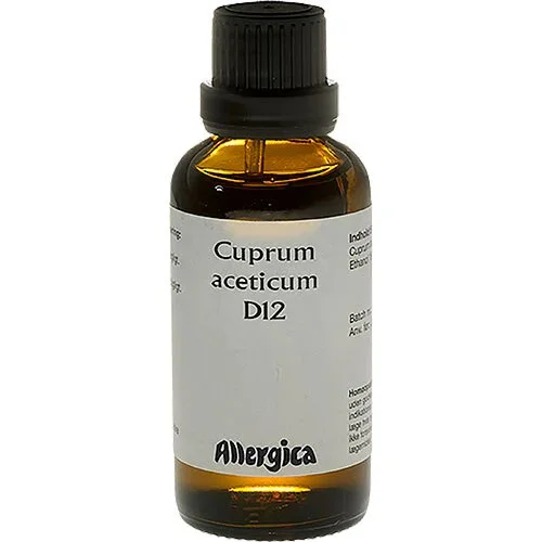 Cuprum aceticum D12 - 50 ml.