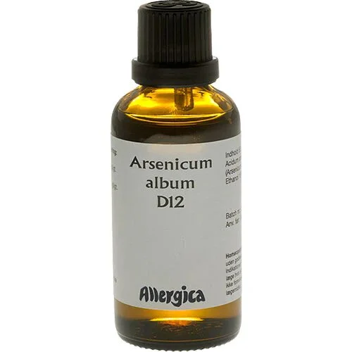 Arsenicum album D12 - 50 ml.