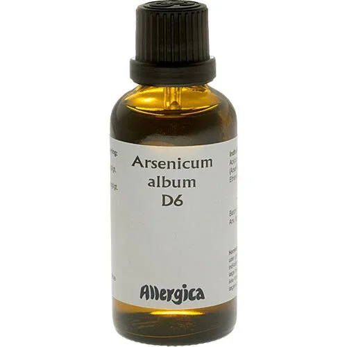 Arsenicum album D6 - 50 ml.