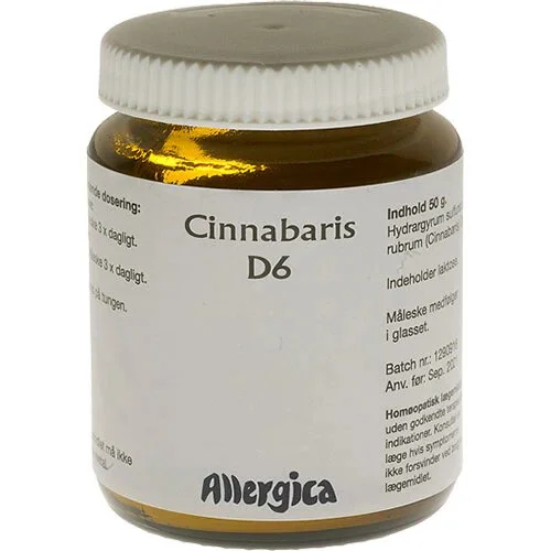 Cinnabaris D6 trit - 50 gram