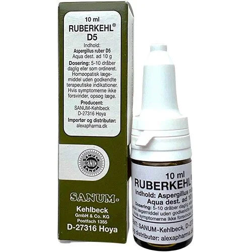 Ruberkehl dråber D5 - 10 ml.