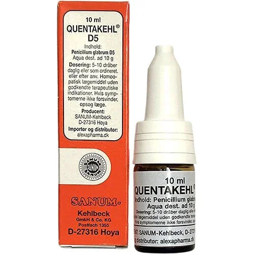 Quentakehl dråber D5 - 10 ml.