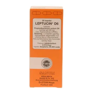 Leptucin D6 kapsler - 20 kapsler