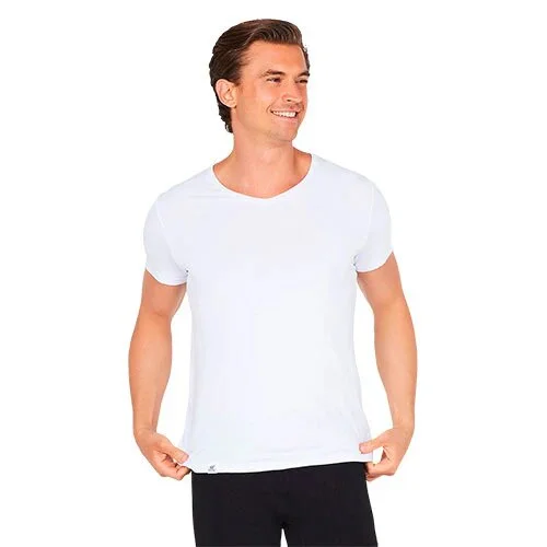 Men´s V-Neck T-Shirt hvid str. S
