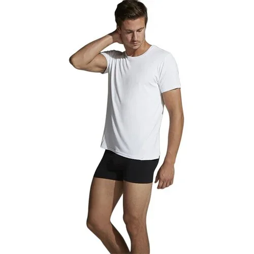 Men´s Crew Neck T-shirt hvid str. M