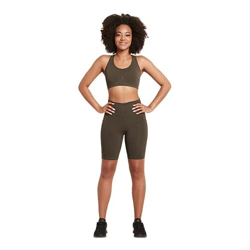 Racerback Sports Bra dark olive str XS