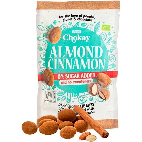Snack bite Almond Cinnamon Øko. - 85 gram