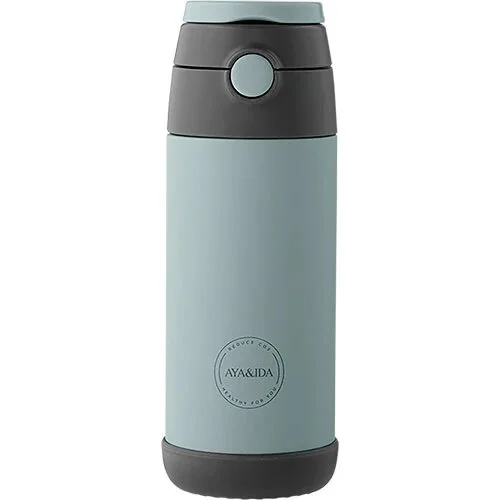 Kids Straw Bottle - Mint Green