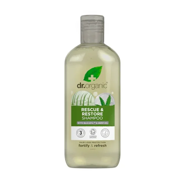 Dr. Organic Hemp Oil Rescue Shampoo - 250 ml.