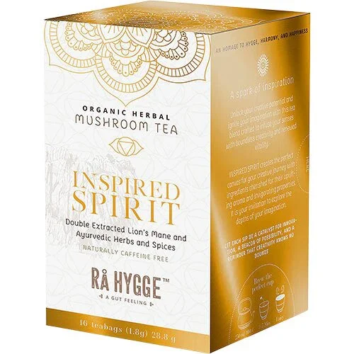 Inspired Spirit - Lion's Mane Herbal Tea Økologisk - 16 breve
