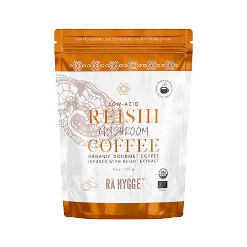 Kaffe m Reishi svampeekstrakt - filtermalet Økologisk - 227 gram