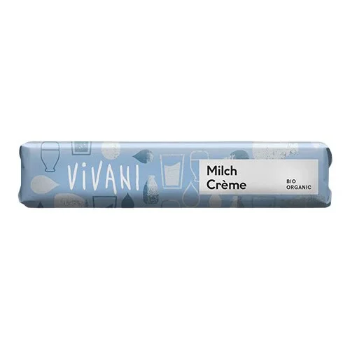 Vivani Mælke creme chokolade bar Ø - 40 gram