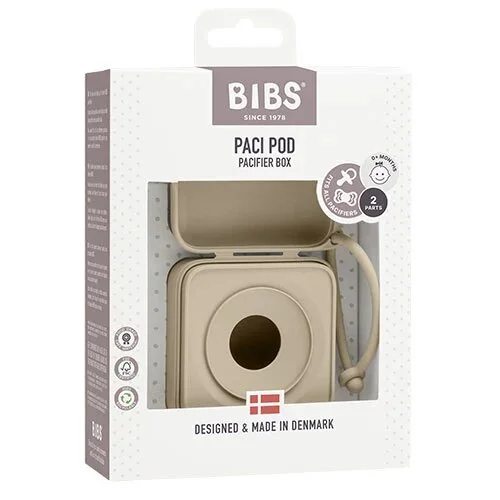 BIBS Pacifier Box Vanilla - 1pk.