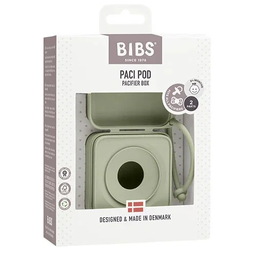 BIBS Pacifier Box Sage - 1pk.