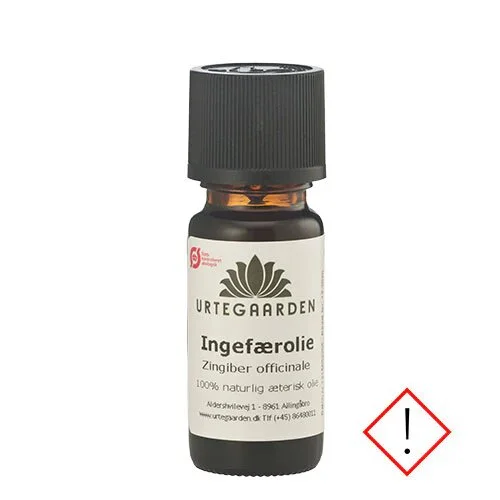 Ingefærolie Øko. - 10 ml.