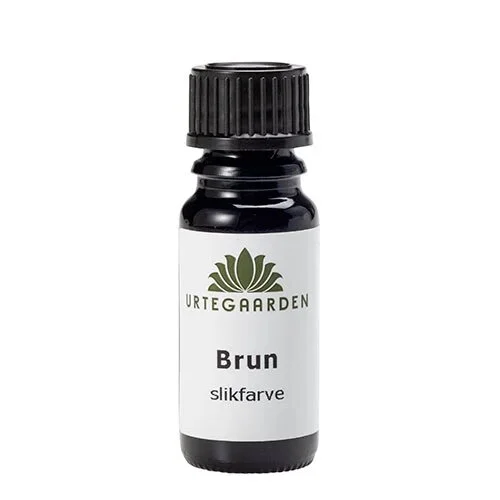 Brun slikfarve - 10 ml.