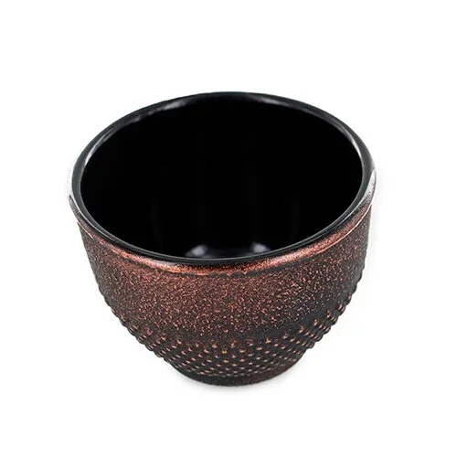 Tekop støbejern sort/bronze - 1 stk