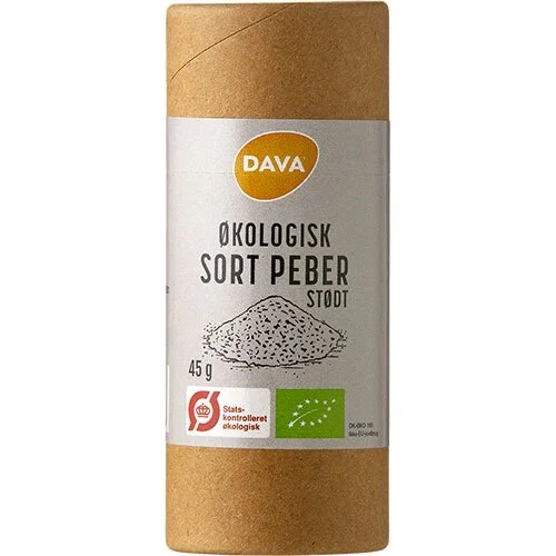 Sort peber, stødt Ø
