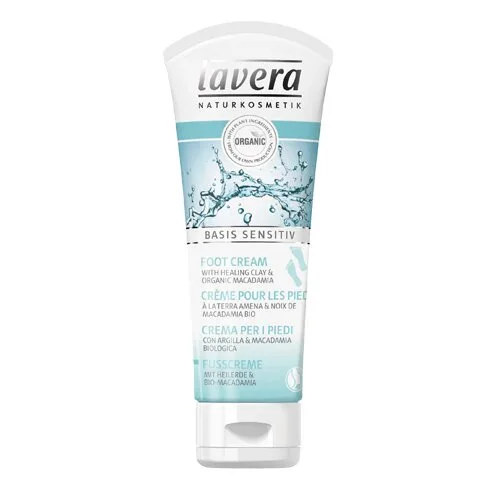 Foot Cream w. Healing Clay & Macadamia - 75 ml.