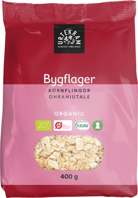 Bygflager  Økologisk - 400 gram