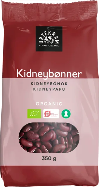 Kidneybønner røde Øko.  - 350 gram