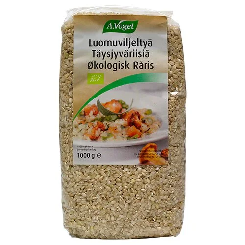 Råris økologisk - 1 kg.