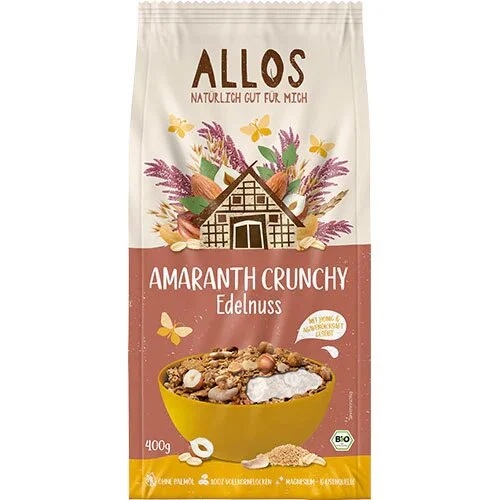 Amarant Granola m. nødder Øko. - 400 gram