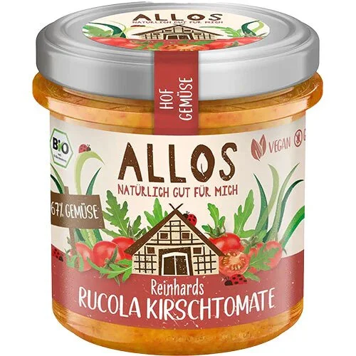 Smørepålæg Rucola and Cherry Tomat Øko. - 135 gram