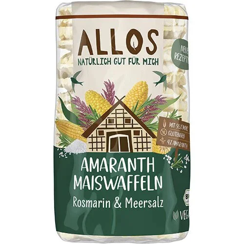 Majsgaletter m. rosmarin & havsalt Økologiske - 115 gram