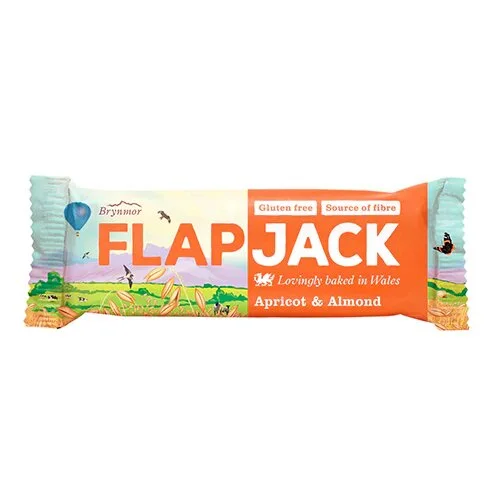 Flapjack m. abrikos og mandel
