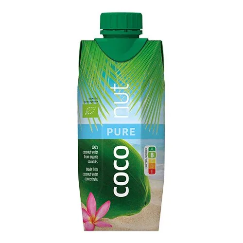 Kokosvand Aqua Verde Økologisk - 330 ml.