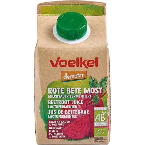 Rødbedesaft, Demeter Øko. - 500 ml.