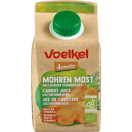 Gulerodssaft, Demeter Øko. - 500 ml.