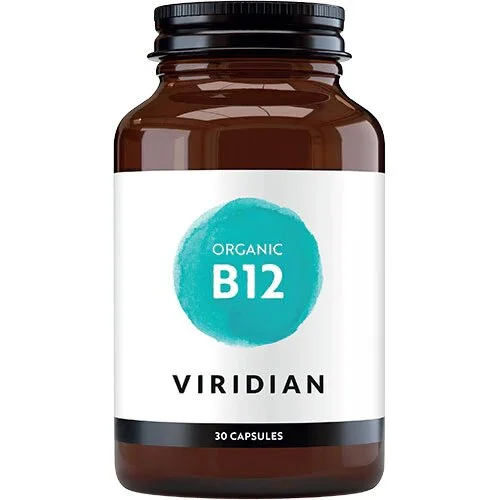 B12 vitamin kapsler Økologisk - 30 kapsler