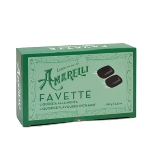Engelsk lakrids m. pebermynte - 100 gram