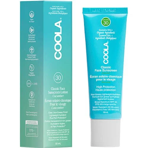 Coola Classic Face Solcreme SPF 30, Cucumber - 50 ml.