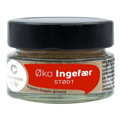 Ingefær pulver Øko. - 25 gram
