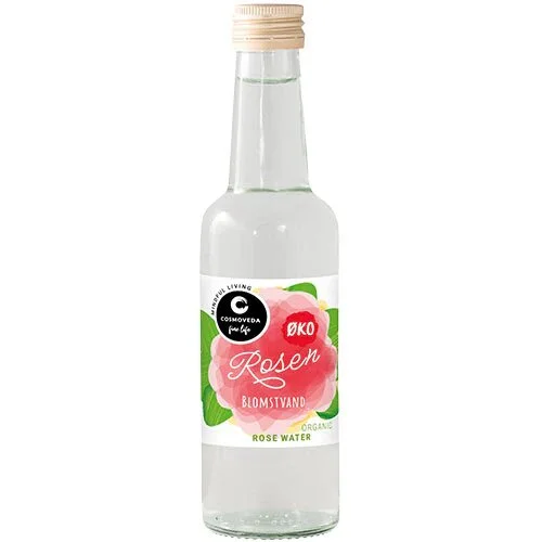 Rosenblomstvand Øko. - 250 ml.