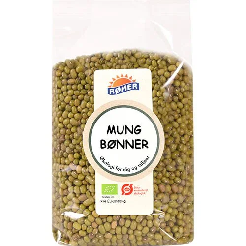 Mung bønner Øko. - 500 gram