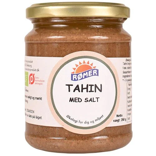 Tahin m. salt Øko. - 250 gram