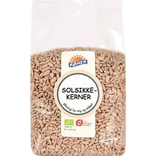 Solsikkekerner Øko. - 500 gram