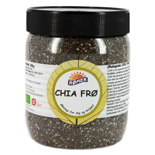 Chia frø Øko. - 250 gram