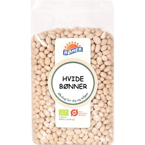 Bønner hvide Øko. - 500 gram