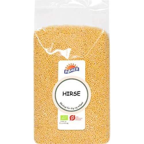Hirse glutenfri Øko. - 1 kg.