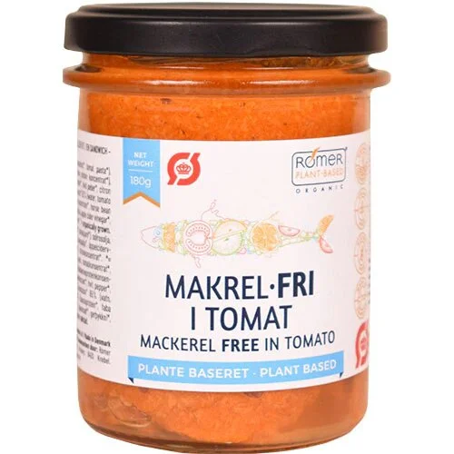 Makrel-FRI i tomat  Øko. - 180 gram